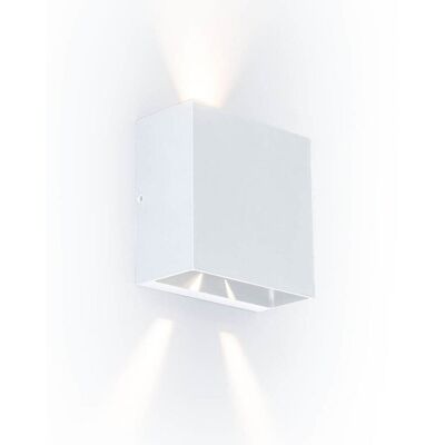 LUTEC GEMINI BEAMS Lampa ścienna - 10W 400lm IP54 Aluminium LUTEC GEMINI BEAMS Lampa ścienna - 10W 400lm IP54 Aluminium
