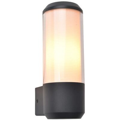Lampa elewacyjna kinkiet zewnętrzny HEROS szary Lutec 5288201118 Lampa elewacyjna kinkiet zewnętrzny HEROS szary Lutec 5288201118