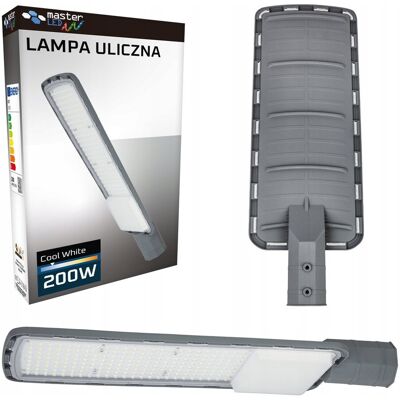 MasterLED LAMPA Latarnia LED ULICZNA 200W IP65 5000K 20000lm MasterLED LAMPA Latarnia LED ULICZNA 200W IP65 5000K 20000lm