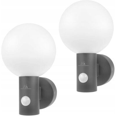 Maclean lampa LED czujnik ruchu PIR zewnętrzna IP65 15W ogrodowa kinkiet Maclean lampa LED czujnik ruchu PIR zewnętrzna IP65 15W ogrodowa kinkiet