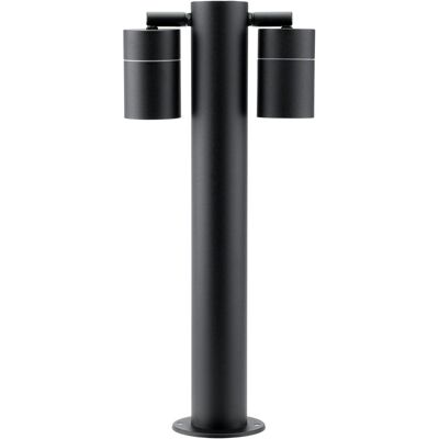 LUMILED Lampa Ogrodowa Oprawa SŁUPEK Reflektor Zewnętrzny Stojąca 45 cm 2x GU10 LUMILED Lampa Ogrodowa Oprawa SŁUPEK Reflektor Zewnętrzny Stojąca 45 cm 2x GU10