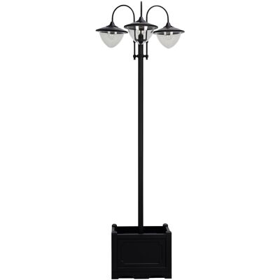Outsunny Solarna lampa ogrodowa z doniczką Outsunny Solarna lampa ogrodowa z doniczką