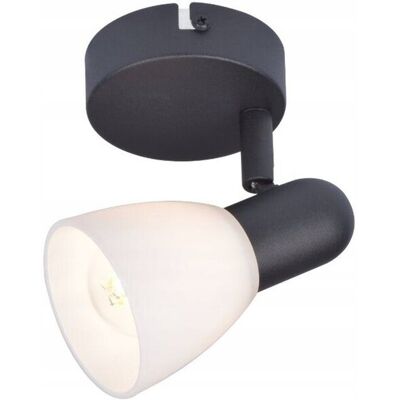 Lampa punktowa sufitowa do salonu kuchni ruchoma Rabalux Soma E14 czarna Lampa punktowa sufitowa do salonu kuchni ruchoma Rabalux Soma E14 czarna