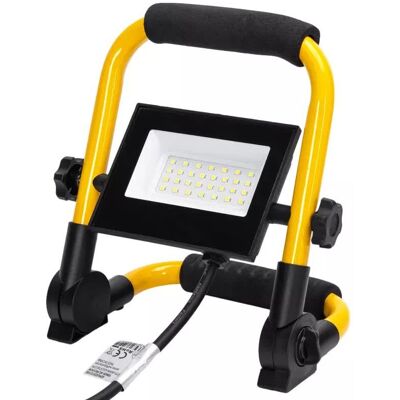 Aigostar Lampa robocza 20W halogen led 1900lm z podstawką 6500K kabel 1,8m Aigostar Lampa robocza 20W halogen led 1900lm z podstawką 6500K kabel 1,8m