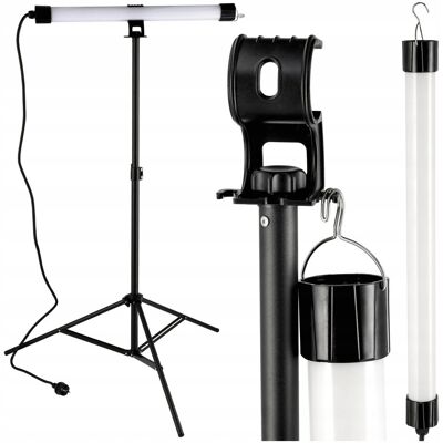 Berge Lampa Robocza LED Na Statywie 20W 1700lm Z Kablem 1,5m Do Garażu Warsztatu Berge Lampa Robocza LED Na Statywie 20W 1700lm Z Kablem 1,5m Do Garażu Warsztatu