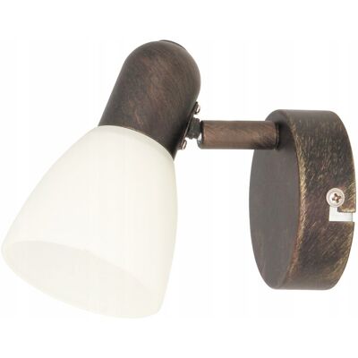 Lampa ścienna Rabalux Soma spot E14 brąz antyczny Lampa ścienna Rabalux Soma spot E14 brąz antyczny