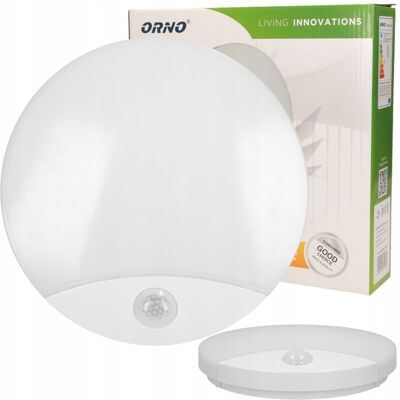 Orno LAMPA ŚCIENNA ZEWNĘTRZNA LED Z CZUJNIK RUCHU ZMIERZCHU ELEWACYJNA 15W Orno LAMPA ŚCIENNA ZEWNĘTRZNA LED Z CZUJNIK RUCHU ZMIERZCHU ELEWACYJNA 15W