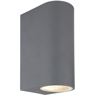 Globo Veronika 34163-2 Zewnętrzna lampa ścienna IP44 2x35W GU10 Globo Veronika 34163-2 Zewnętrzna lampa ścienna IP44 2x35W GU10