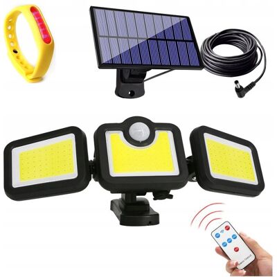 DDK Lampa Solarna 3W1 Latarnia 171 Cob Uchwyt + Pilot DDK Lampa Solarna 3W1 Latarnia 171 Cob Uchwyt + Pilot