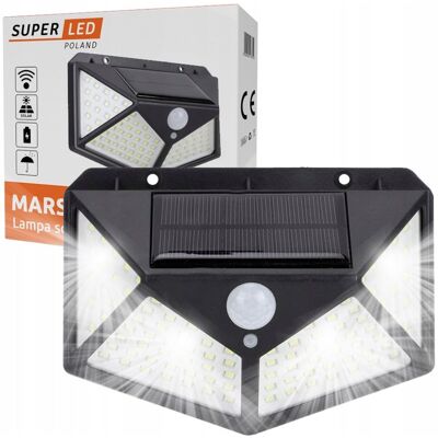 Lampa Solarna Led Uliczna Z Czujnikiem Ruchu I Zmierzchu Superled Lampa Solarna Led Uliczna Z Czujnikiem Ruchu I Zmierzchu Superled