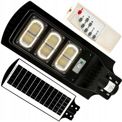 Berge LAMPA SOLARNA LED Z Czujnikiem Ruchu Zmierzchu 90W Berge LAMPA SOLARNA LED Z Czujnikiem Ruchu Zmierzchu 90W