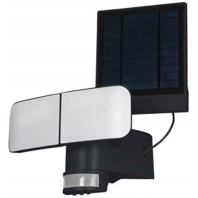 Inna producent Lampa Solarna Reflektor zewnętrzny LED czujnik ruchu LightWay 872-S-B Inna producent Lampa Solarna Reflektor zewnętrzny LED czujnik ruchu LightWay 872-S-B