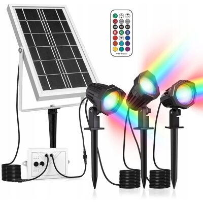 Inny producent Lampa solarna wbijana MEIHUA czarny 20 cm 3 szt. Inny producent Lampa solarna wbijana MEIHUA czarny 20 cm 3 szt.