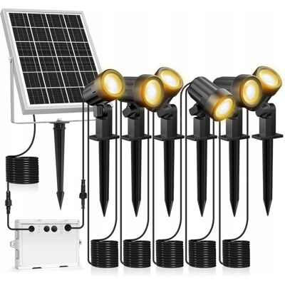 Inny producent LAMPA SOLARNA WBIJANA OGRODOWA NA KEMPING DO OGRODU ELEGANCKA ODPORNA 6SZT Inny producent LAMPA SOLARNA WBIJANA OGRODOWA NA KEMPING DO OGRODU ELEGANCKA ODPORNA 6SZT
