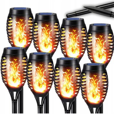 Inny producent Lampa solarna wbijana ToSiePrzyda czarny 50 cm 8 szt. Inny producent Lampa solarna wbijana ToSiePrzyda czarny 50 cm 8 szt.