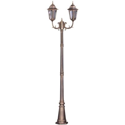 LAMPA stojąca K-7006A2/2 czarny/złoty Kaja metalowa OPRAWA ogrodowa zewnętrzny słupek latarenka IP44 czarna złota LAMPA stojąca K-7006A2/2 czarny/złoty Kaja metalowa OPRAWA ogrodowa zewnętrzny słupek latarenka IP44 czarna złota