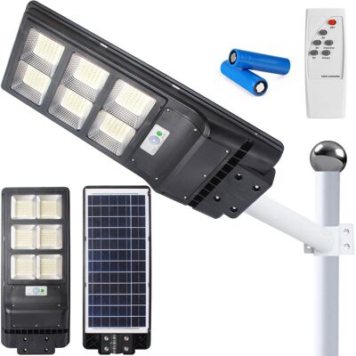 Retoo Lampa Uliczna Led Latarnia Solarna 270W + Pilot Xl Retoo Lampa Uliczna Led Latarnia Solarna 270W + Pilot Xl