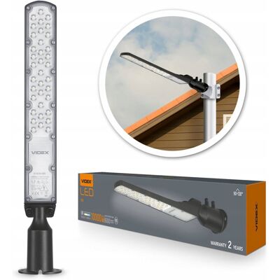Lampa Uliczna Led Ogrodowa Oświetlenie Zewnętrzne Halogen Videx Ip65 100W Lampa Uliczna Led Ogrodowa Oświetlenie Zewnętrzne Halogen Videx Ip65 100W