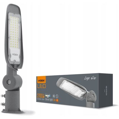 Lampa uliczna LED Videx 30 W 2700lm zasilanie sieciowe IK07 IP65 odporna Lampa uliczna LED Videx 30 W 2700lm zasilanie sieciowe IK07 IP65 odporna