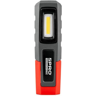 Lampa warsztatowa, latarka Led z akumulatorem 600lm+200lm USB C (PRO-LD205) PRO Lampa warsztatowa, latarka Led z akumulatorem 600lm+200lm USB C (PRO-LD205) PRO