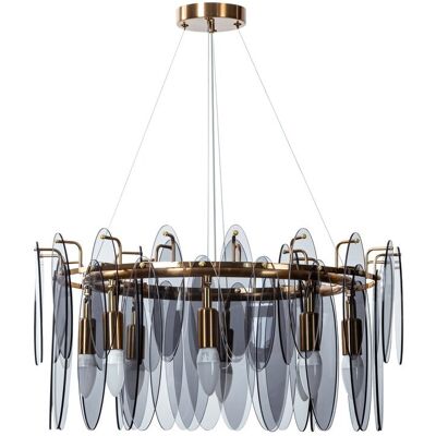 Eurofirany Lampa wisząca sufitowa Marla 60x150 transparentna Eurofirany Lampa wisząca sufitowa Marla 60x150 transparentna