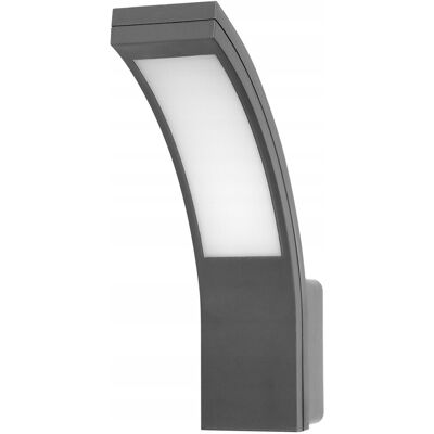 Orno LAMPA ZEWNĘTRZNA LED ELEWACYJNA OGRODOWA KINKIET ZEWNĘTRZNY SZARA 10W IP54 Orno LAMPA ZEWNĘTRZNA LED ELEWACYJNA OGRODOWA KINKIET ZEWNĘTRZNY SZARA 10W IP54