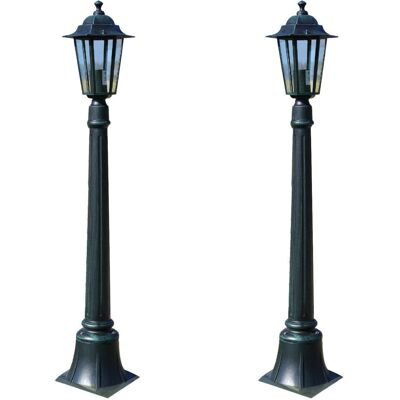 VMP Lampy ogrodowe Preston, 2 szt., 105 cm VMP Lampy ogrodowe Preston, 2 szt., 105 cm