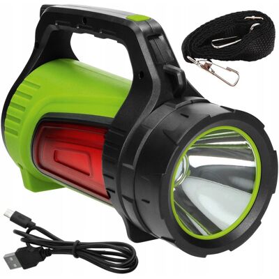 VIRONE LATARKA AKUMULATOROWA LED MOCNA 7 TRYBÓW POWERBANK VIRONE LATARKA AKUMULATOROWA LED MOCNA 7 TRYBÓW POWERBANK