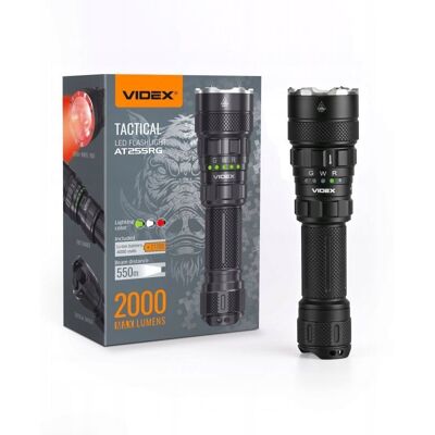 Latarka klasyczna VIDEX VLF-AT255RG 2000Lm 5000K Latarka klasyczna VIDEX VLF-AT255RG 2000Lm 5000K