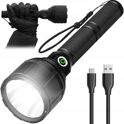 LATARKA LED TAKTYCZNA AKUMULATOROWA WOJSKOWA USB-C LAMPA 3000lm PRO VAYOX LATARKA LED TAKTYCZNA AKUMULATOROWA WOJSKOWA USB-C LAMPA 3000lm PRO VAYOX