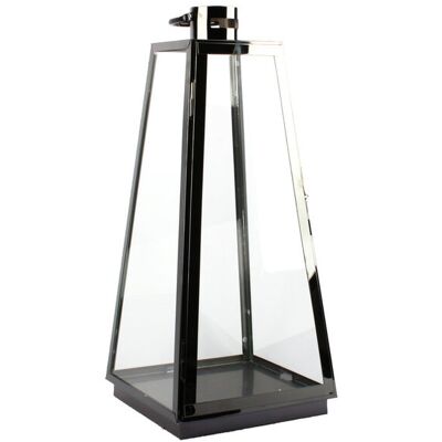 Hanmar Latarnia Dekoracyjna Czarna 57 cm na taras, do ogrodu Hanmar Latarnia Dekoracyjna Czarna 57 cm na taras, do ogrodu