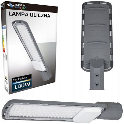 MasterLED Latarnia Lampa Uliczna Ux Zasilana Z Sieci Led 100W 5000K Ip65 10000Lm MasterLED Latarnia Lampa Uliczna Ux Zasilana Z Sieci Led 100W 5000K Ip65 10000Lm