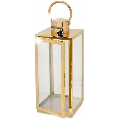 SEVICO LATARNIA LAMPION LATARENKA ŚWIECZNIK OGRODOWY ZNICZ NAGROBNY 22 cm ZŁOTY SEVICO LATARNIA LAMPION LATARENKA ŚWIECZNIK OGRODOWY ZNICZ NAGROBNY 22 cm ZŁOTY