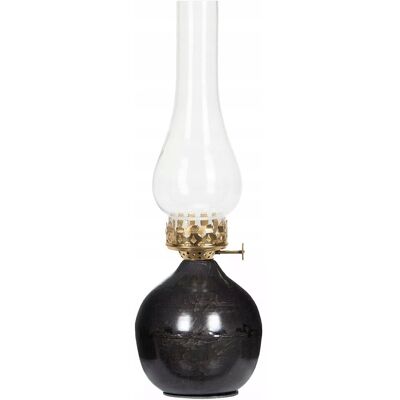 Skandi.pl LATARNIA LAMPION WYSOKI 34cm tealight latarenka imitacja lampy naftowej Skandi.pl LATARNIA LAMPION WYSOKI 34cm tealight latarenka imitacja lampy naftowej