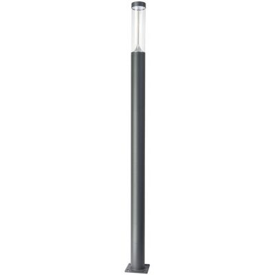 SU-MA Lampy Ogrodowe Latarnia nowoczesna 300 cm / średnica 16 cm LED 30W ciemno-szara IP65 SU-MA BRLMAX-3000 SU-MA Lampy Ogrodowe Latarnia nowoczesna 300 cm / średnica 16 cm LED 30W ciemno-szara IP65 SU-MA BRLMAX-3000