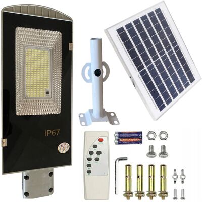Inny producent LATARNIA OGRODOWA LAMPA SOLARNA NA SŁUP MOCNA 200W PANEL ULICZNA 247LED Inny producent LATARNIA OGRODOWA LAMPA SOLARNA NA SŁUP MOCNA 200W PANEL ULICZNA 247LED