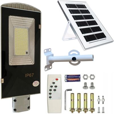 Inny producent LATARNIA OGRODOWA LAMPA SOLARNA NA SŁUP MOCNA 50W PANEL ULICZNA 100LED Inny producent LATARNIA OGRODOWA LAMPA SOLARNA NA SŁUP MOCNA 50W PANEL ULICZNA 100LED