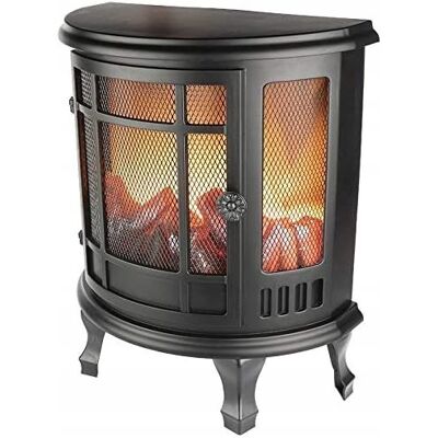 Inny producent Latarnia Realistic Fire szkło, tworzywo sztuczne 22 cm Inny producent Latarnia Realistic Fire szkło, tworzywo sztuczne 22 cm