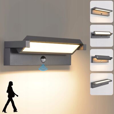 Inny producent LED LAMPA ŚCIENNA ZEWNĘTRZNA Z CZUJNIKIEM RUCHU 36W IP65 3000K Inny producent LED LAMPA ŚCIENNA ZEWNĘTRZNA Z CZUJNIKIEM RUCHU 36W IP65 3000K
