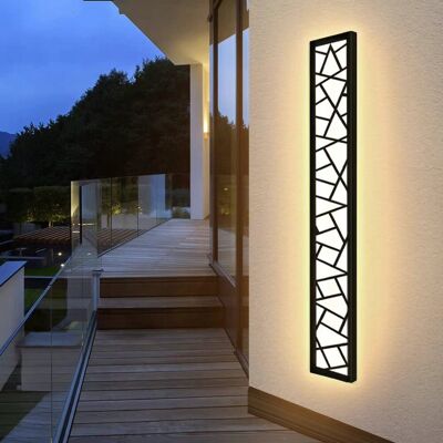 Inny producent LED LANGE Ścienna Lampa IP67 Wodoodporna Lampa Ścienna 80CM Ciepłe Światło Inny producent LED LANGE Ścienna Lampa IP67 Wodoodporna Lampa Ścienna 80CM Ciepłe Światło