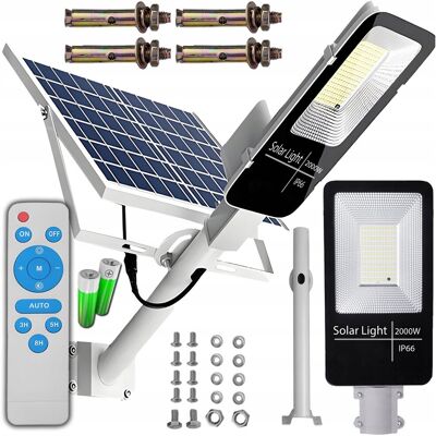 ARSA GO MOCNA LAMPA SOLARNA OGRODOWA LATARNIA ULICZNA LED ZEWNĘTRZNA UCHWYT 2000W ARSA GO MOCNA LAMPA SOLARNA OGRODOWA LATARNIA ULICZNA LED ZEWNĘTRZNA UCHWYT 2000W