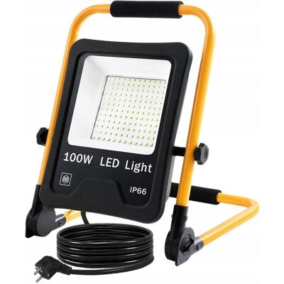 Inny producent NAIZY LED Reflektor 100W 8500LM IP66 Wodoodporny Do Wnętrz i Na Zewnątrz Inny producent NAIZY LED Reflektor 100W 8500LM IP66 Wodoodporny Do Wnętrz i Na Zewnątrz