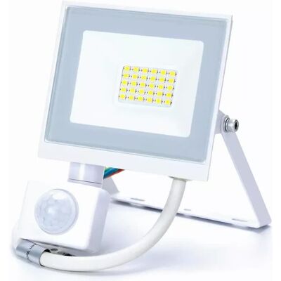 Aigostar Naświetlacz 20W 1800lm halogen LED z czujnikiem PIR 4K neutralny IP65 Aigostar Naświetlacz 20W 1800lm halogen LED z czujnikiem PIR 4K neutralny IP65