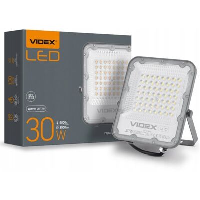 NNLED Naświetlacz Halogen LED 30W 5000K IP65 VIDEX DAVIS NNLED Naświetlacz Halogen LED 30W 5000K IP65 VIDEX DAVIS
