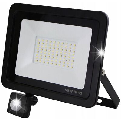 ART NAŚWIETLACZ HALOGEN REFLEKTOR LED 50W 6000K CZUJNIK RUCHU ZMIERZCHU IP66 ART NAŚWIETLACZ HALOGEN REFLEKTOR LED 50W 6000K CZUJNIK RUCHU ZMIERZCHU IP66