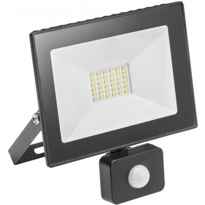 GTV Naświetlacz LED G-TECH 30W 6400K z czujnikiem GTV Naświetlacz LED G-TECH 30W 6400K z czujnikiem