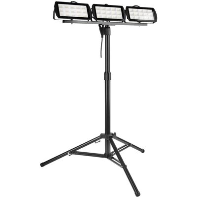 Naświetlacz LED Germina 3x45W reflektor na statywie IP65 z kablem spiralnym 1szt. Naświetlacz LED Germina 3x45W reflektor na statywie IP65 z kablem spiralnym 1szt.