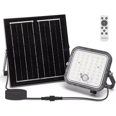 Aigostar Naświetlacz solarny 80W LED z panelem słonecznym 800lm 6500K IP67 Aigostar Naświetlacz solarny 80W LED z panelem słonecznym 800lm 6500K IP67