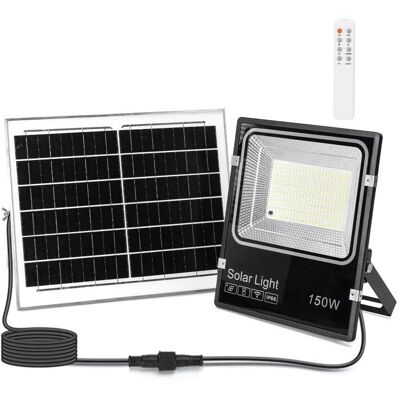 Aigostar Naświetlacz solarny LED 150W CCT zestaw halogen pliot kabel 5m i panel Aigostar Naświetlacz solarny LED 150W CCT zestaw halogen pliot kabel 5m i panel