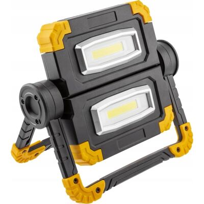 Naświetlacz WORKY LED, 1200lm, 6400K, Powerbank 5000mAh, USB-C, IP44, GTV Naświetlacz WORKY LED, 1200lm, 6400K, Powerbank 5000mAh, USB-C, IP44, GTV